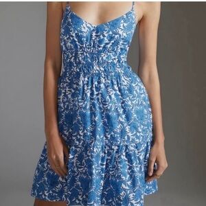 Anthropologie NWT somerset sleeveless mini dress 1X